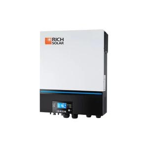 อินเวอร์เตอร์พลังงานแสงอาทิตย์แบบไฮบริด Richsolar 37684 กำลังไฟฟ้าต่อเนื่อง 13,000 วัตต์ ช่องสัญญาณเดียว 12V/24V เป็น 230VAC 50/60Hz ประสิทธิภาพ 98% รุ่น 37684 - Product Image 4
