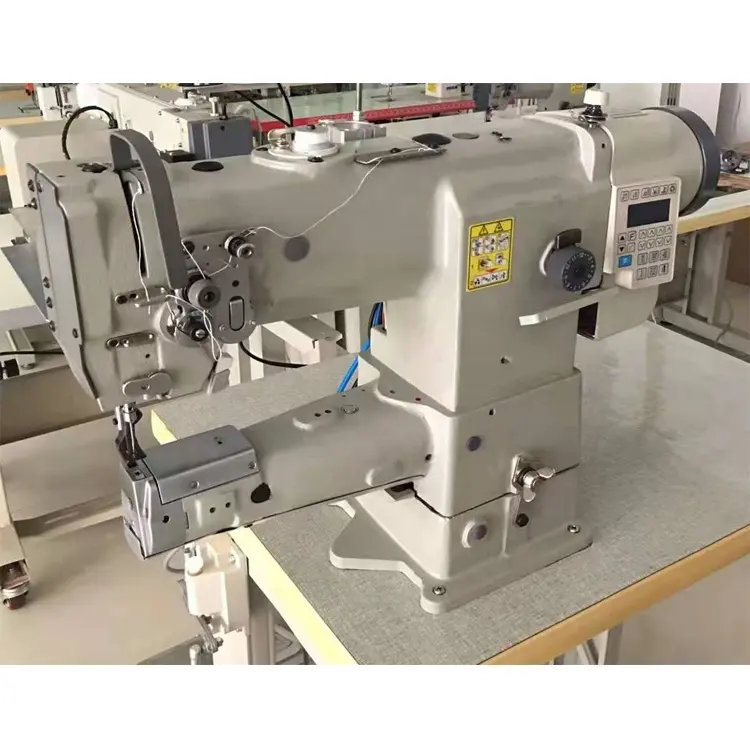 Automatic industrial sewing machine cylinder arm