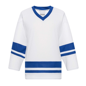 Custom Hockey Jersey Printed Anti-Bacterial Smyl OEM ODM Factory Pro Style Heavyweight Mesh Team Uniform Wholesale Stitched Logo - Product Image 2