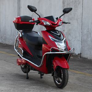 Ciclomotor eléctrico para adultos de alta velocidad de 1500W, motocicleta <span class=keywords><strong>E</strong></span> con marco de acero de 60V con freno de disco, motocicleta eléctrica de movilidad de 2 asientos - Product Image 4