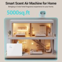 Diffuseur d'arômes intelligent tendance 2026, diffuseur de parfum commercial pour CVC, diffuseur d'aromathérapie sans eau, machine de diffusion d'arômes