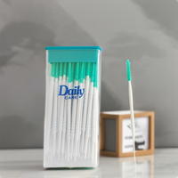 Soins quotidiens meilleure vente haleine rafraîchissante saveur menthe brosse en caoutchouc de silicone souple choix dentaires brosses interdentaires polyvalentes