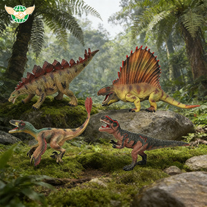 ของเล่นโมเดลไดโนเสาร์จำลองแบบขายส่ง หลากหลายชนิด เช่น สเตโกซอรัส สปิโนซอรัส ออร์นิโทมิมัส ทีเร็กซ์ - Product Image 3