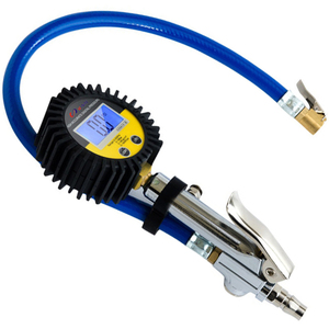 เกจวัดแรงดันลมยางแบบมืออาชีพ 0-160 PSI หัวเติมลมแบบสองหัวพร้อมวาล์วระบายแรงดัน ความแม่นยำสูงสุด 2.5% รุ่นพิเศษ - Product Image 2