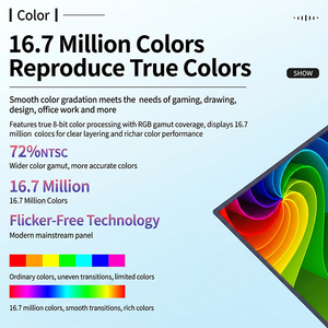 Moniteur de jeu sans cadre 24 pouces 2K 165Hz IPS 1ms QHD Écran d'affichage de bureau HDMI VGA DP avec haut-parleur puissant pour les joueurs - Product Image 4