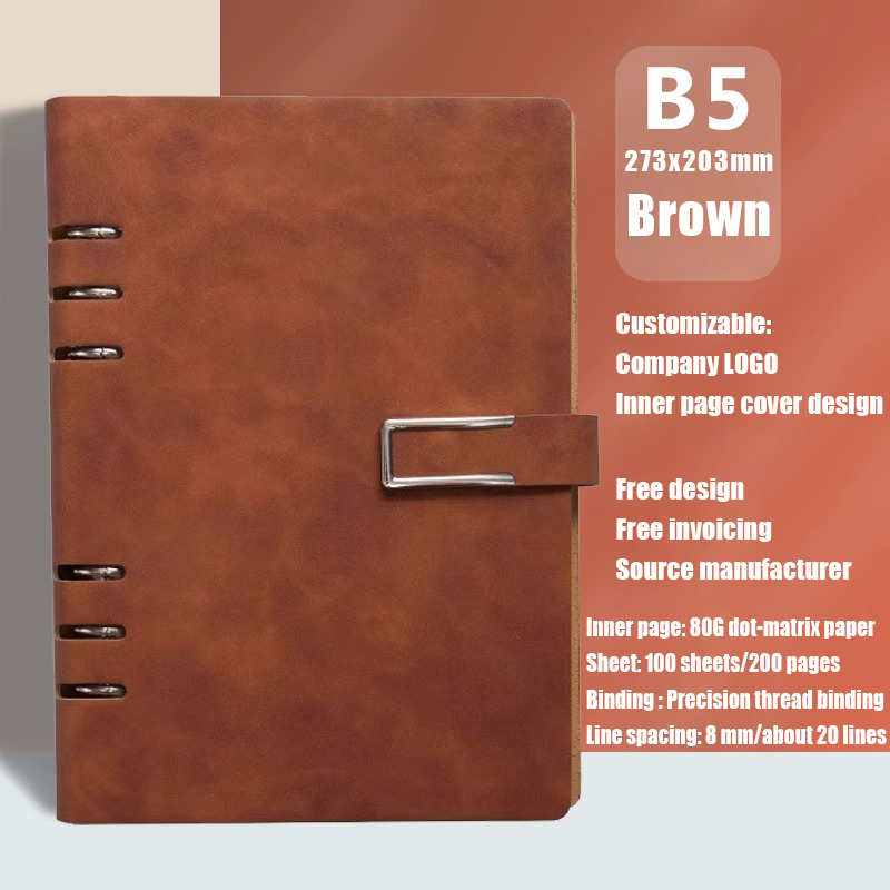 coloré B5-marron