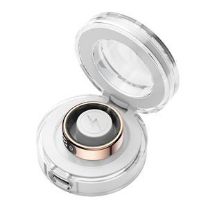 Bague connectée avec écran pour suivi d'activité, comptage des pas, fréquence cardiaque, oxygène sanguin et surveillance du sommeil - Product Image 3