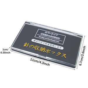 Caja Organizadora de Agujas Magnéticas, Estuche <span class=keywords><strong>para</strong></span> Almacenamiento de Alfileres, Plástico Ligero, Ecológico, Duradero, Accesorio de Costura con <span class=keywords><strong>Terciopelo</strong></span> Negro - Product Image 6
