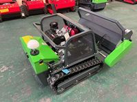 HY-1200LB Op afstand bestuurbare rupsmaaier 55 graden helling 420kg diesel freesmaaier rubberen rupsbanden