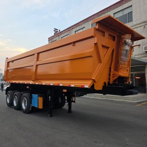 Fournisseur d'usine Chine, Meilleure vente : Semi-remorque benne basculante CIMC 3 <span class=keywords><strong>essieux</strong></span> type U 40 m³ pour transport de marchandises, d'<span class=keywords><strong>occasion</strong></span> - Product Image 1
