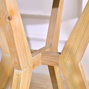 Table basse pliante multifonctionnelle en bois massif INNOVA Home Accent, durable, pour le salon - Product Image 6