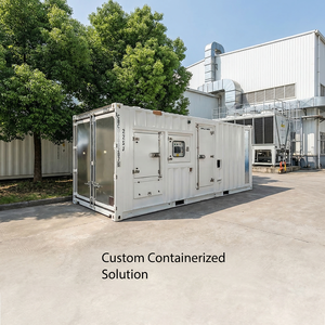 Generador en Contenedor <span class=keywords><strong>de</strong></span> 900kw, <span class=keywords><strong>Grupo</strong></span> <span class=keywords><strong>Electrógeno</strong></span> Insonorizado con Potencia <span class=keywords><strong>de</strong></span> Reserva, EPA Tier 4 y Arranque Rápido para Uso Industrial - Product Image 1