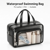 Sac de toilette imperméable avec logo personnalisé, séparation sec/humide, grande capacité, pour femmes, sac de voyage et de sport avec compartiment à chaussures