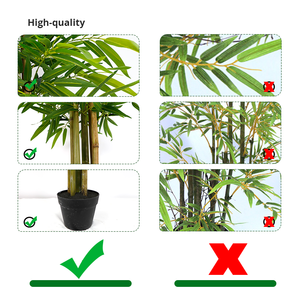 214 Hojas de Tela de Seda Artificial, Plantas Simuladas para Decoración de Jardín y Muebles, con Tallos Reales en Venta - Product Image 3