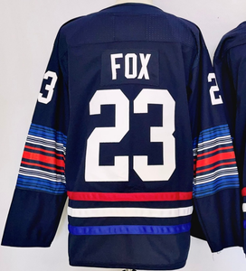 Maillots de hockey sur glace pour hommes de New York en gros 73 Matt Rempe 31 Igor Shesterkin 20 <span class=keywords><strong>Chris</strong></span> Kreider 93 Mika Zibanejad 23 Adam et Fox - Product Image 3