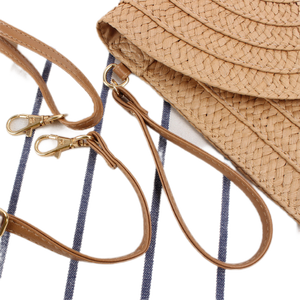 Nouveau sac tissé polyvalent fait à la main de mode simple sac de plage sac décontracté pour femmes 37 - Product Image 4