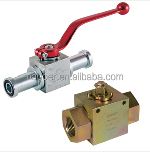 KHB-16SR-1112-01X-A  Bille hydraulique haute pression (type droit, manuel) - Product Image 4