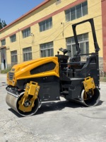 Rouleau vibratoire de 6 tonnes, puissance de 26 kW, machine de compactage routier robuste pour autoroute, municipalité et chantier industriel