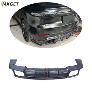 ชุดแต่งคาร์บอนไฟเบอร์คุณภาพสูงสำหรับ Porsche Cayenne 9Y0 9YA สไตล์ CMST  ดิฟฟิวเซอร์หลัง ราคาขายส่งจากโรงงาน ปี 21-23 - Product Image 2