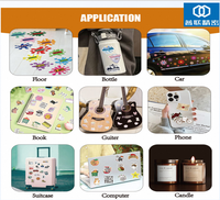Étiquettes adhésives personnalisées avec logo imprimé, imperméables, dorées, pour cosmétiques, transparentes en BOPP, texte et logo personnalisés, promotionnelles