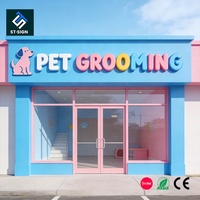 Enseigne 3D personnalisée en acier inoxydable pour entreprise, enseignes rétroéclairées, panneau LED, logo, enseigne extérieure pour devanture de magasin, enseigne à lettres lumineuses LED