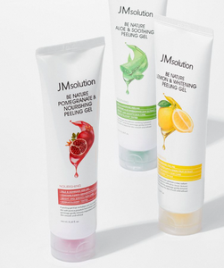 JMSOLUTION BE NATURE ALOE & SOOTHING PEELING GEL_200ML |   200 ML |   Éclat Lumineux |   Extrait de feuille d'aloe vera, extrait de menthe poivrée - Product Image 6