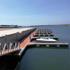 Kommerzielle Nutzung Yacht Trockendock schwimmender Jetty Pier Ponton Aluminium schwimmendes Dock zu verkaufen