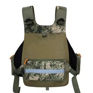 Chaleco de Seguridad Portátil, Informal, para Exteriores, con Múltiples Bolsillos, de Malla Transpirable - Product Image 6