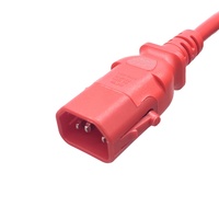Câble d'alimentation verrouillable homologué UL IEC 320 C13 à C14 18AWG pour PDU GPU Serveur Rack - HENG-WELL