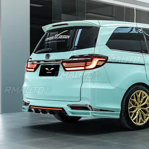 Kit de Carrocería para Odyssey, Alerón Trasero Negro Brillante Estilo YOFER, Difusor de Parachoques Trasero para Honda Odyssey 2022, Accesorios para Automóviles - Product Image 3