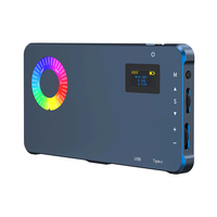 Panneau d'éclairage vidéo professionnel RGBWW Panneau de lumière de photographie LED portable Parfait pour l'éclairage DSLR/Mirrorless/B-Roll
