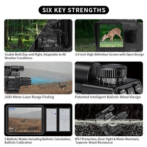 กล้องส่องกลางคืนดิจิตอล Discoveryopt OEM ความละเอียดสูง พร้อมเครื่องวัดระยะด้วยเลเซอร์ 1000 เมตร สำหรับการล่าสัตว์กลางคืน - Product Image 5