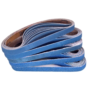 Courroies abrasives en zircone de petite taille 3/8x13 pouces - Product Image 2