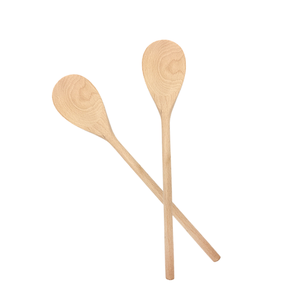 Cucharas de cocina de madera con mango largo - Product Image 1