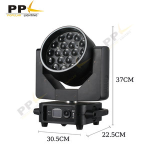 Nouveau <span class=keywords><strong>produit</strong></span> : Projecteur LED Zoom Wash 19x15W avec Halo, doté <span class=keywords><strong>de</strong></span> 19 LED RGBW 4-en-1 <span class=keywords><strong>de</strong></span> 15W - Product Image 4