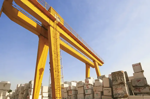 YAOU Girder marmer besar/tunggal, peralatan pengangkat batu dan granit blok granit derek 25t dapat digerakkan - Product Image 2