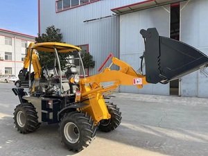 TOHO-Retroexcavadora cargadora pequeña con tracción en las 4 ruedas, mini retroexcavadora cargadora de ruedas, fábrica de China, a la venta, 2017 - Product Image 6