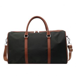 Large Capacity Waterproof Nylon Duffel <b>Bag</b> for <b>Men</b> Custom Logo Sports Gym Fitness Weekend Trip <b>Overnight</b> Travel Zipper Portable - Product Image 1