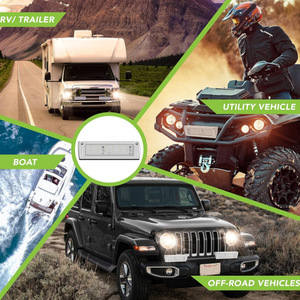 Camping Lamp 9 Inch LED IP67 Water Resistant <b>Wall</b> Mount Outdoor RV Trailer <b>Light</b> - Product Image 5