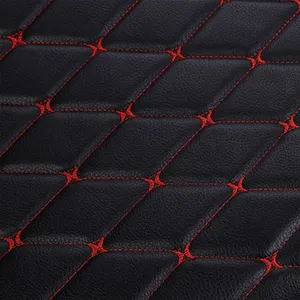 2024 Breathable Car Seat Cover Automotive Upholstery Car Seat Cover Faux Leather