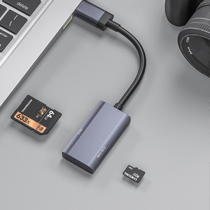 <b>USB</b> 3.0 Card Reader Type C Aluminum Alloy SD TF <b>Adapter</b> for Laptop - Product Image 4