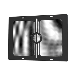 Pour <span class=keywords><strong>BMW</strong></span> K 75 K 100 Moto Cafe Racer Accessoires Grille de protection de radiateur en aluminium Cache de réservoir d'eau pour <span class=keywords><strong>BMW</strong></span> <span class=keywords><strong>K75</strong></span> K100 - Product Image 5