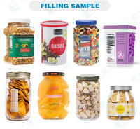 Machine de remplissage automatique multi-têtes (10 têtes) pour snacks soufflés, chips de tomate, de plantain et de pomme de terre
