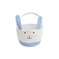Paniers de rangement ronds en corde de coton tressée pour organiser des petits paniers gigognes peu profonds pour jouets Montessori