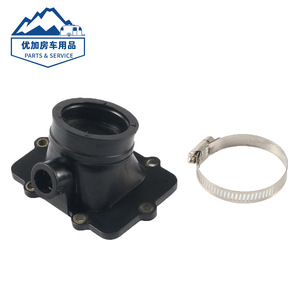 Intake Manifold Adapter 420867805 For John Deere Combine With <b>Clamp</b> New Replacement Part - Product Image 1