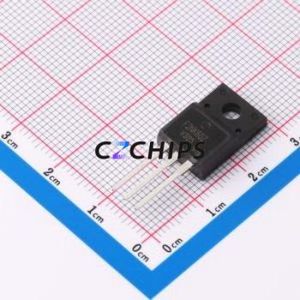 Transistor à effet de champ (MOSFET) STF2NK60Z-VB TO-220F, original et neuf - Product Image 1