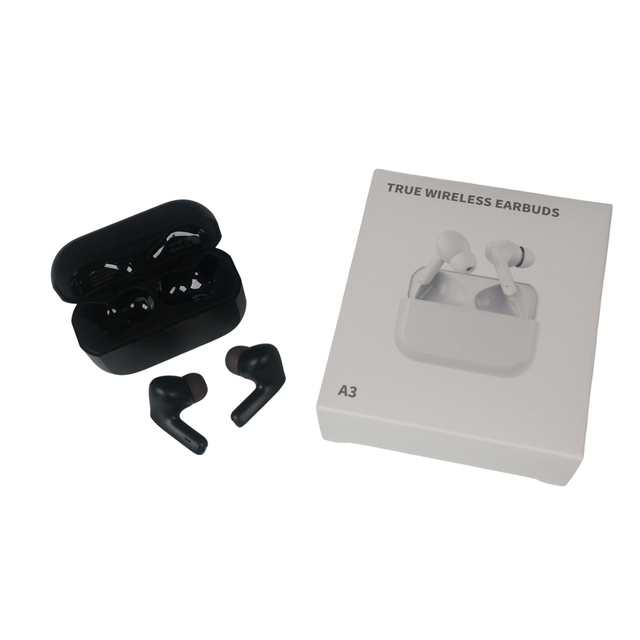 Brand New Gray Wholesale Wireless With Ear Hook, Noise Cancelling Air Earphone, Bluetooth Gaming In-Ear Headphones Earbuds