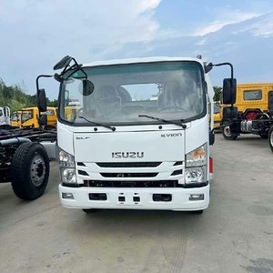 ISUZU KV600 Flat <b>Bed</b> Tow Truck with Mounted Crane Diesel Fuel Manual Transmission Type for Road Rescue Sale - Product Image 2