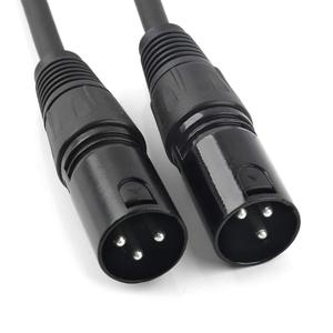 מפעל OEM 3 פין XLR נקבה XLR זכר תיקון Y כבל מאוזן מיקרופון ספליטר כבל אודיו מתאם