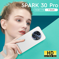 5G Tecno Spark 30 Pro 2 Sim 256G 1T Kamera Canggih Ponsel Gaming Dual Sim Card Ponsel Bebas Operator